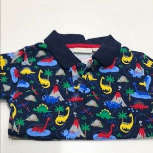 Jojo Maman Bebe collared onesie, size 18-24mo